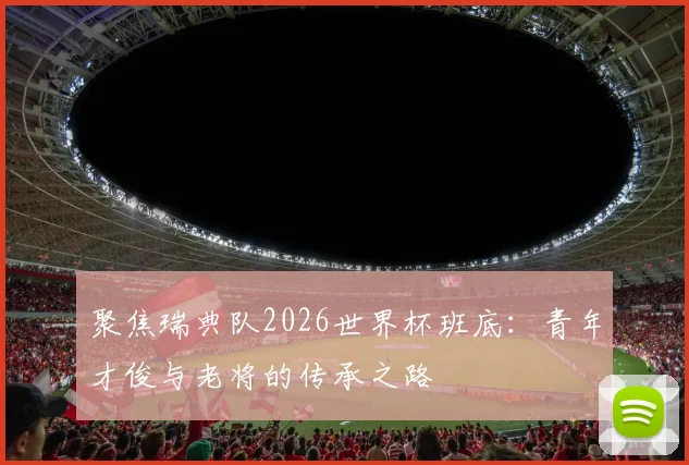 聚焦瑞典队2026世界杯班底：青年才俊与老将的传承之路